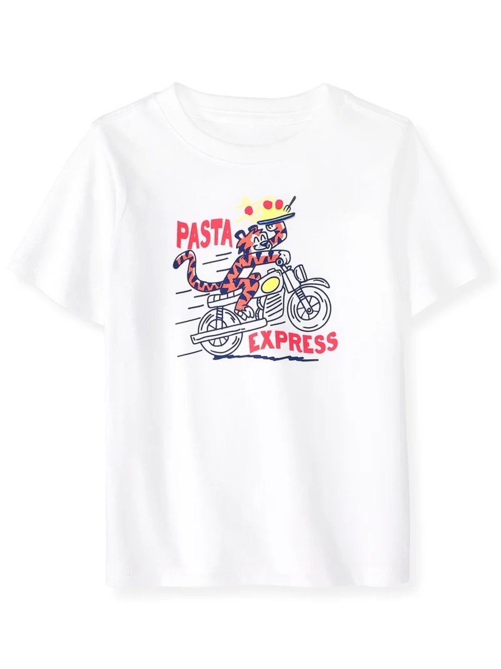 Garanimals White 'Pasta Express' Graphic Tee
